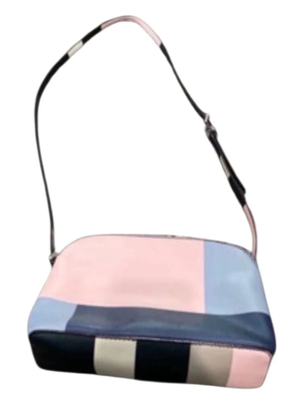Kate Spade New York Colorblock Crossbody | Blue, Blush & Black